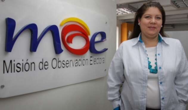 Alejandra Barrios, directora del a Misión de Observación Electoral
