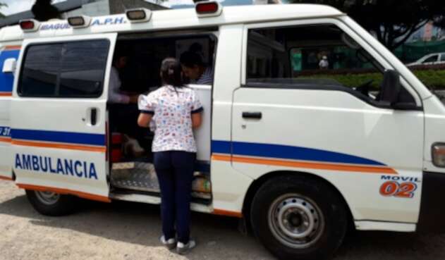 Rechazó generó inmovilización de ambulancia en Ibagué