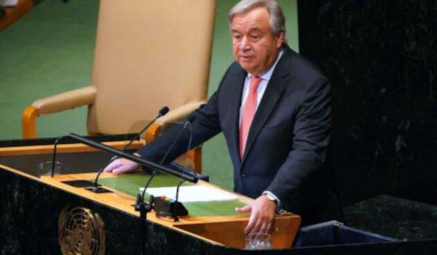Antonio Guterres, secretario general de la ONU Antonio Guterres resalta la intención de Duque de proteger la paz