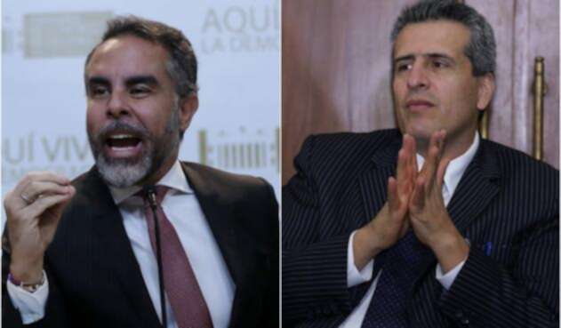Armando Benedetti y Luis Fernando Velasco, congresistas