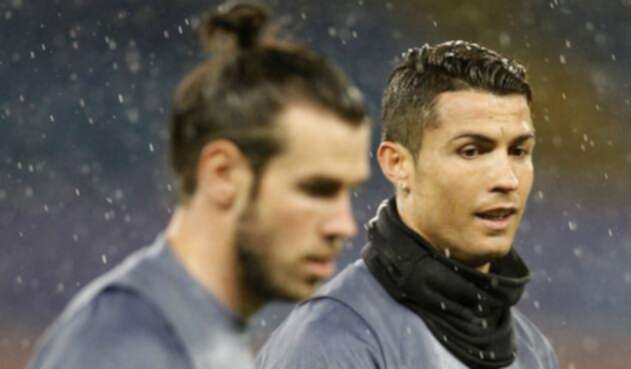 Gareth Bale y Cristiano Ronaldo.