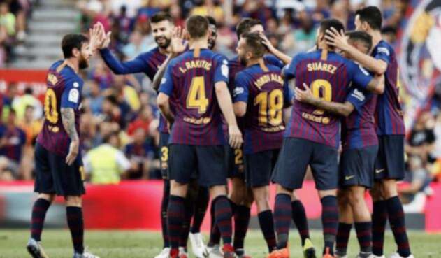 Jugadores del F.C. Barcelona