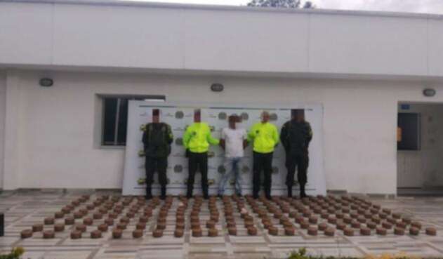 Cargamento de base de coca