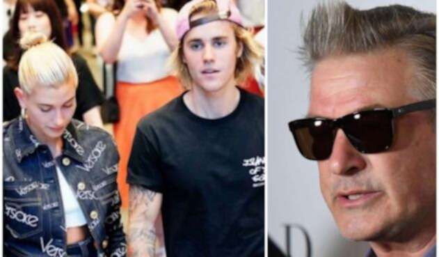 Justin Bieber, Hailey Baldwin y Alec Baldwin Justin Bieber, Hailey Baldwin y Alec Baldwin
