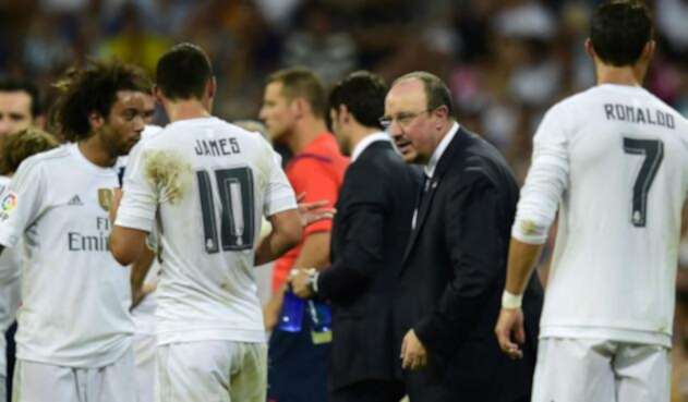 James y Rafa Benitez