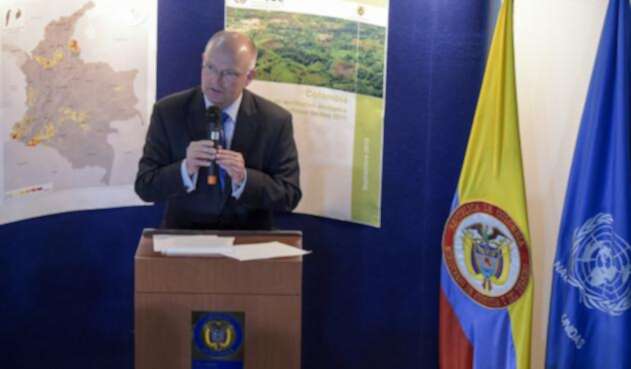Bo Mathiasen, representante de la UNODC en Colombia