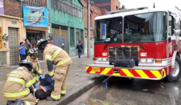 Cuerpo de Bomberos de Bogotá Camión de Bomberos de Bogotá