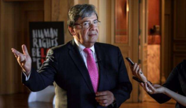 Canciller colombiano, Carlos Holmes Trujillo
