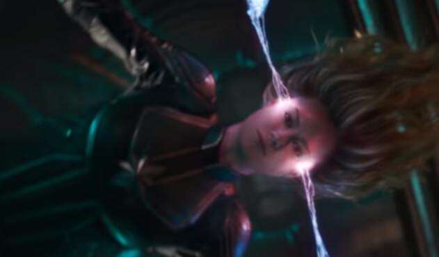 Escena del tráiler de Captain Marvel