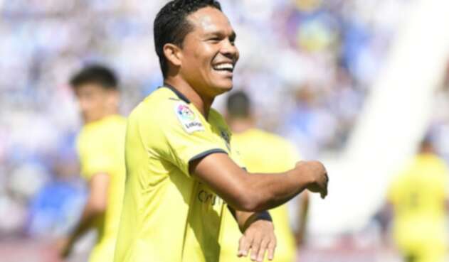 Carlos Bacca, delantero del Villarreal