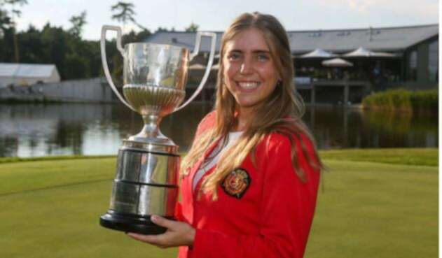 Celia Barquín, golfista española que fue encontrada muerta en un campo de EEUU