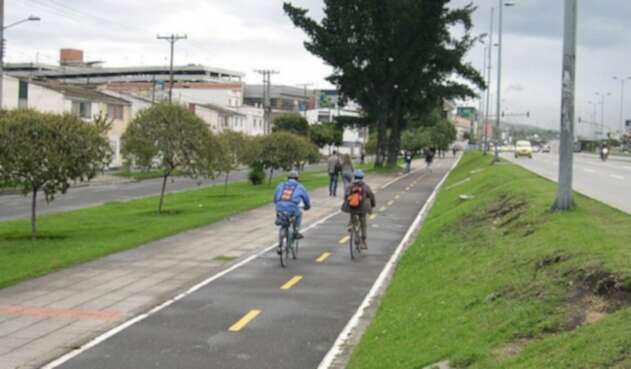 Ciclorruta en Bogotá