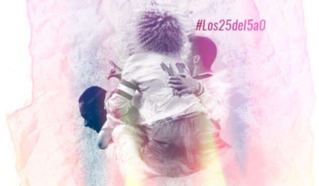 Selección Colombia - Los 25 años del 5-0