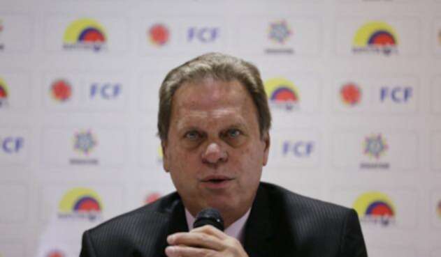 Ramón Jesurún, presidente de la Federación Colombiana de Fútbol Ramón Jesurún, presidente de la Federación Colombiana de Fútbol