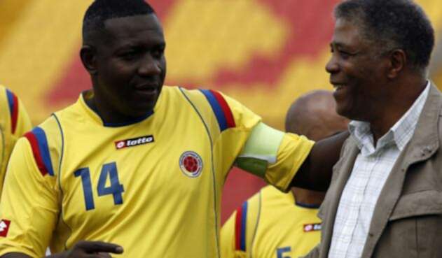 Adolfo 'El Tren' Valencia y Francisco Maturana