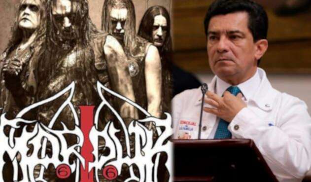 El concejal de la familia no quiere que una banda "satánica" se presente en Bogotá El concejal Marco Fidel Ramírez ataca a Marduk por ser una banda satánica