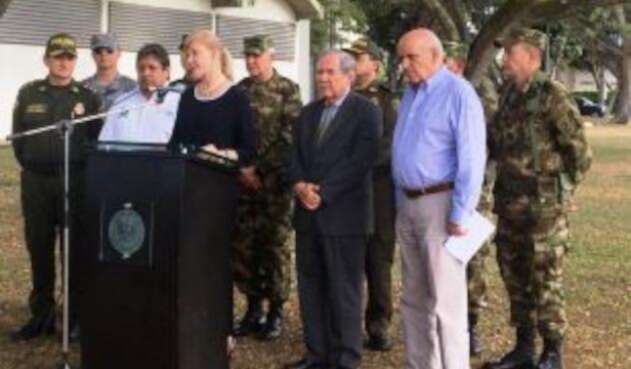 En consejo de seguridad, ministro de Defensa analizó situación de violencia en el Valle