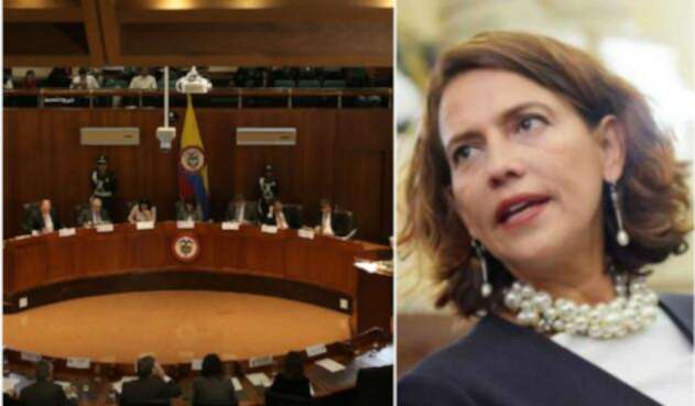 Nancy Patricia Gutiérrez arreció sus críticas contra la Corte Constitucional Nancy Patricia Gutiérrez arreció sus críticas contra la Corte Constitucional