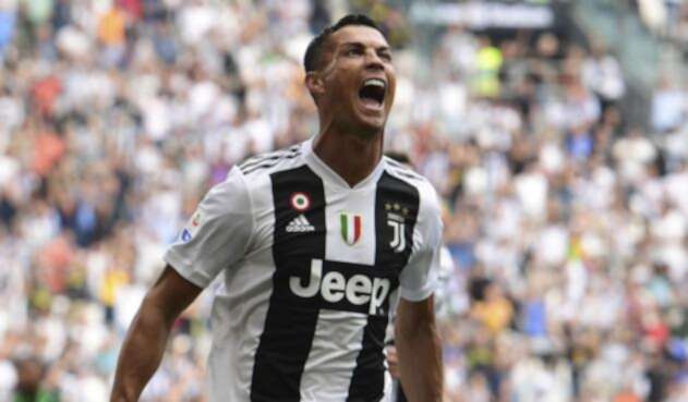Cristiano Ronaldo marcó su primer gol con la Juventus