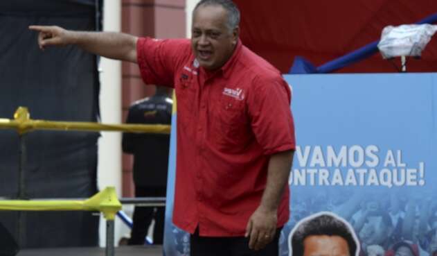 Diosdado Cabello, presidente de la oficialista Asamblea Nacional Constituyente