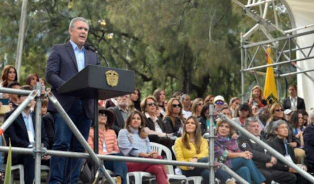 Presidente Duque inaugura evento social