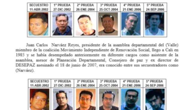 Imagen del documento Génesis que las Fuerzas Militares le entregaron a la Comisión de la Verdad