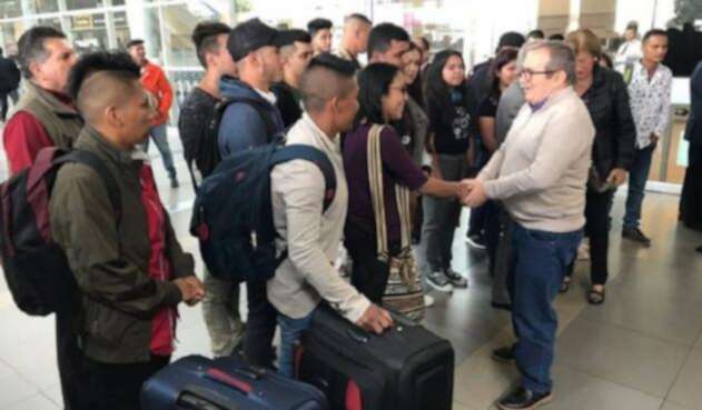 Becados de la Farc