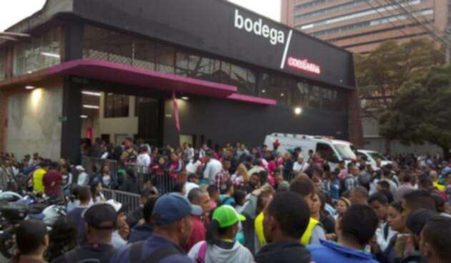 Feria de empleo para venezolanos en Medellín.
