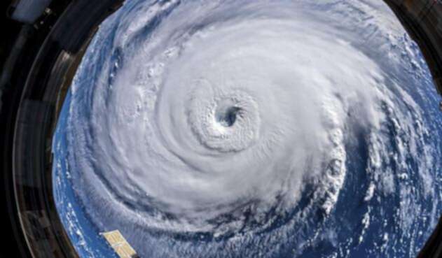 Huracán Florence desde el espacio