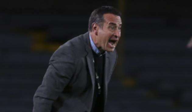 Guillermo Sanguinetti, técnico de Independiente Santa Fe