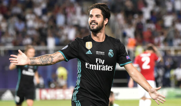 Isco Alarcón fue operado el lunes de una apendicitis aguda y estaría fuera 20 días