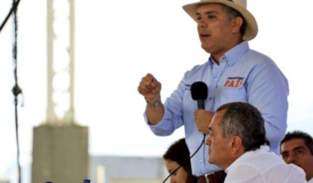 El presidente Iván Duque El presidente Iván Duque