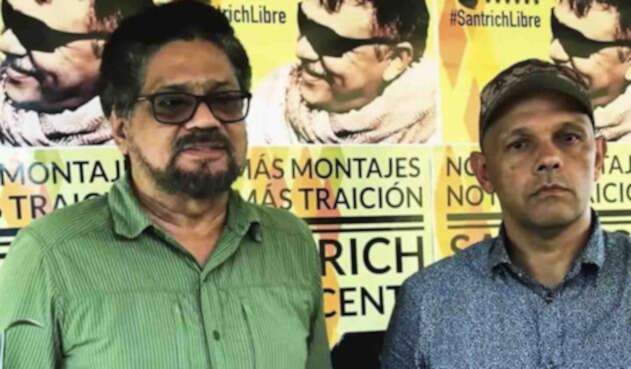 Iván Márquez y 'El Paisa' Iván Márquez y 'El Paisa'