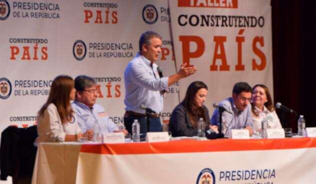 El presidente Iván Duque en Nueva York