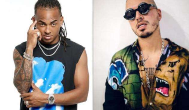 J Balvin y Ozuna