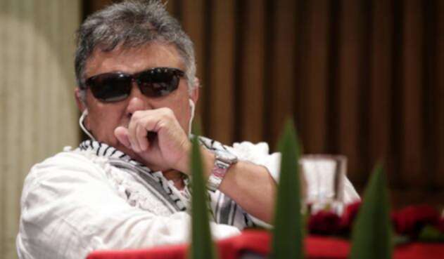 Jesús Santrich, exguerrillero de las Farc detenido. Jesús Santrich