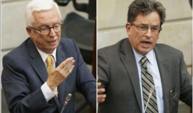 Jorge Robledo y Alberto Carrasquilla se enfrentaron en el Senado