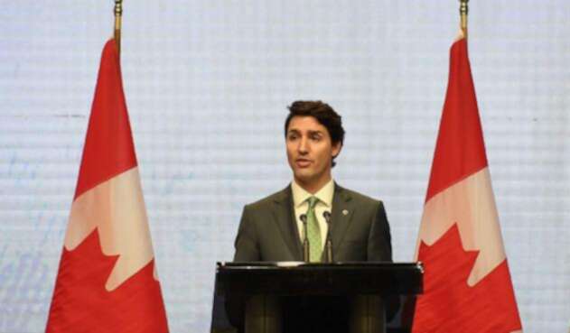 Justin Trudeau, primer ministro de Canadá, en Manila (Filipinas)
