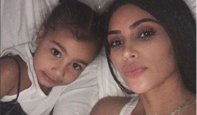 Kim Kardashian y North West