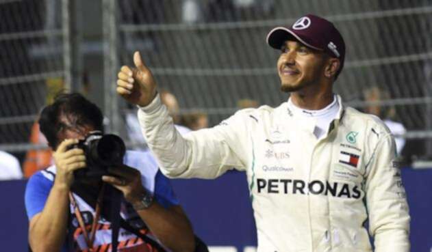 Lewis Hamilton, piloto de Mercedes