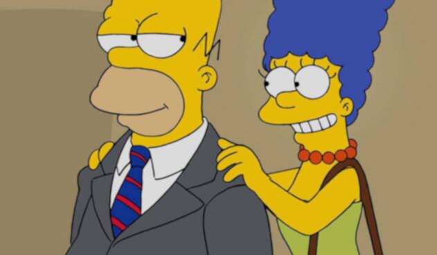 Homero y Marge Simpson Homero y Marge Simpson