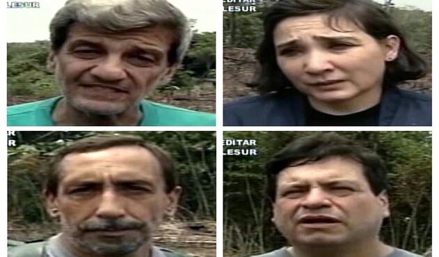 Jorge Eduardo Gechem, Gloria Polanco, Luis Eladio Perez y Orlando Beltran