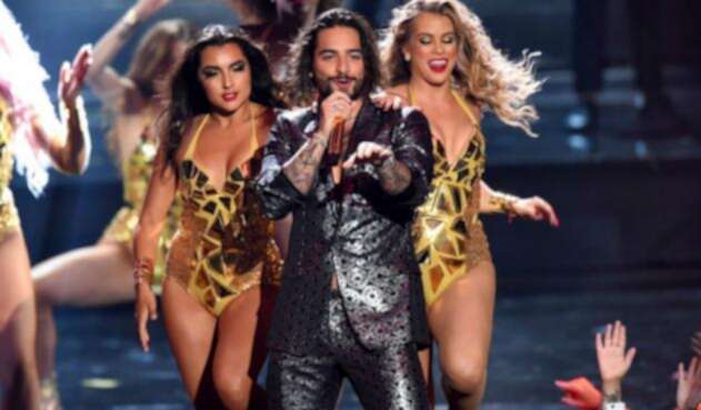 Maluma en los MTV Video Music Awards 2018. Maluma en los MTV Video Music Awards 2018.