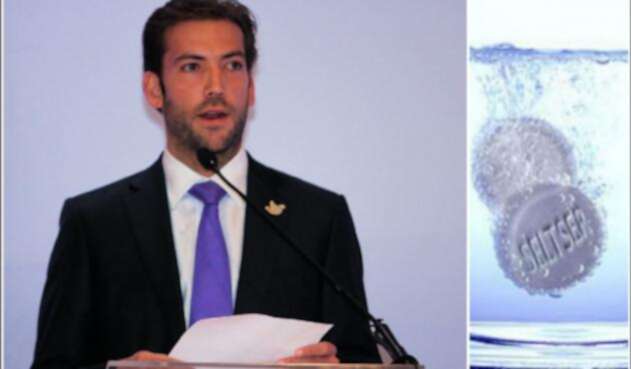 Martín Santos así se burlo del #AlkaSeltzerChallenge