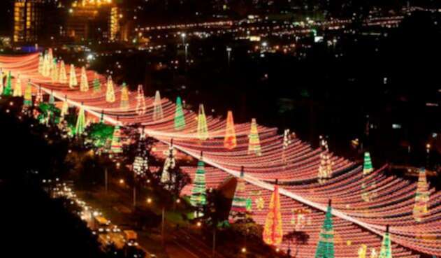 Así luce Medellín en épocas decembrinas