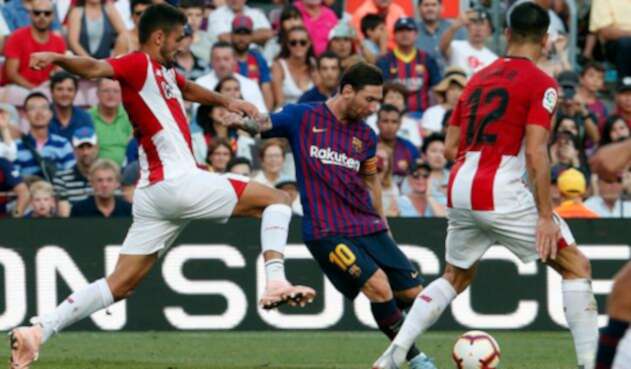 Leo Messi cuestiona rendimiento del Barcelona