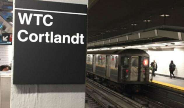 Estación de metro en NY sepultada en atentados contra las Torres Gemelas