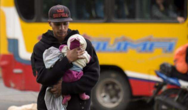 Migración venezolanos en Colombia