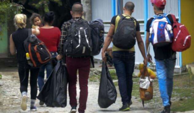 Migrantes cubanos en Colombia