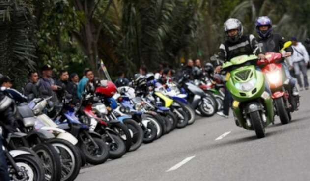 El robo de motos en Bogotá sigue disparado en Bogotá.